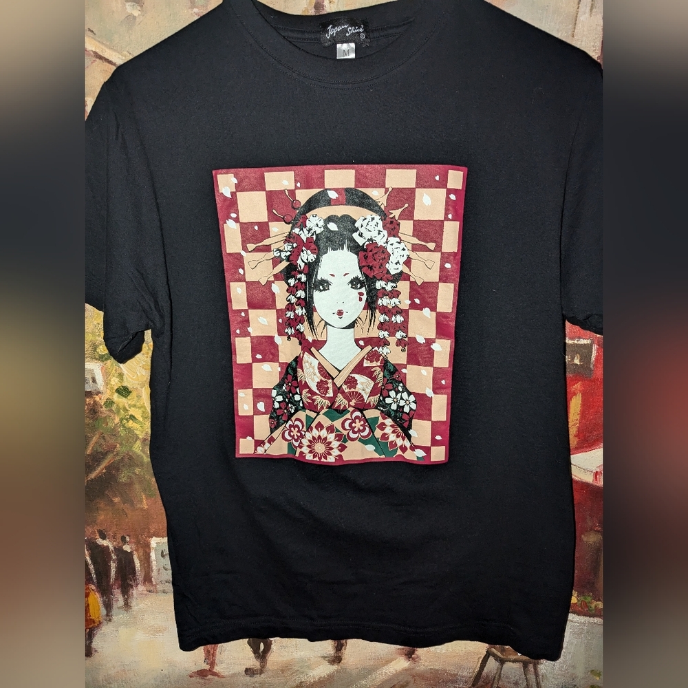 Geisha girl tshirt
